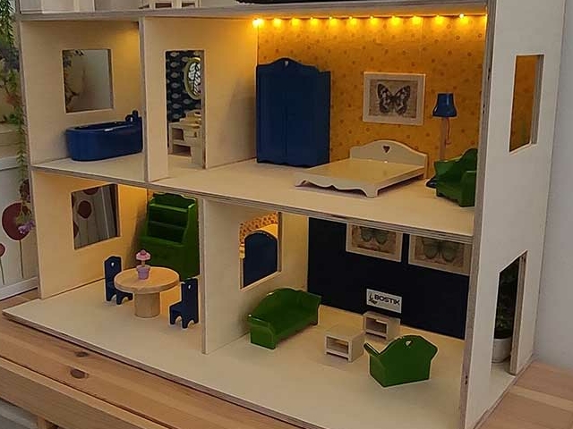 Bostik DIY Greece tutorial doll  house step banner image