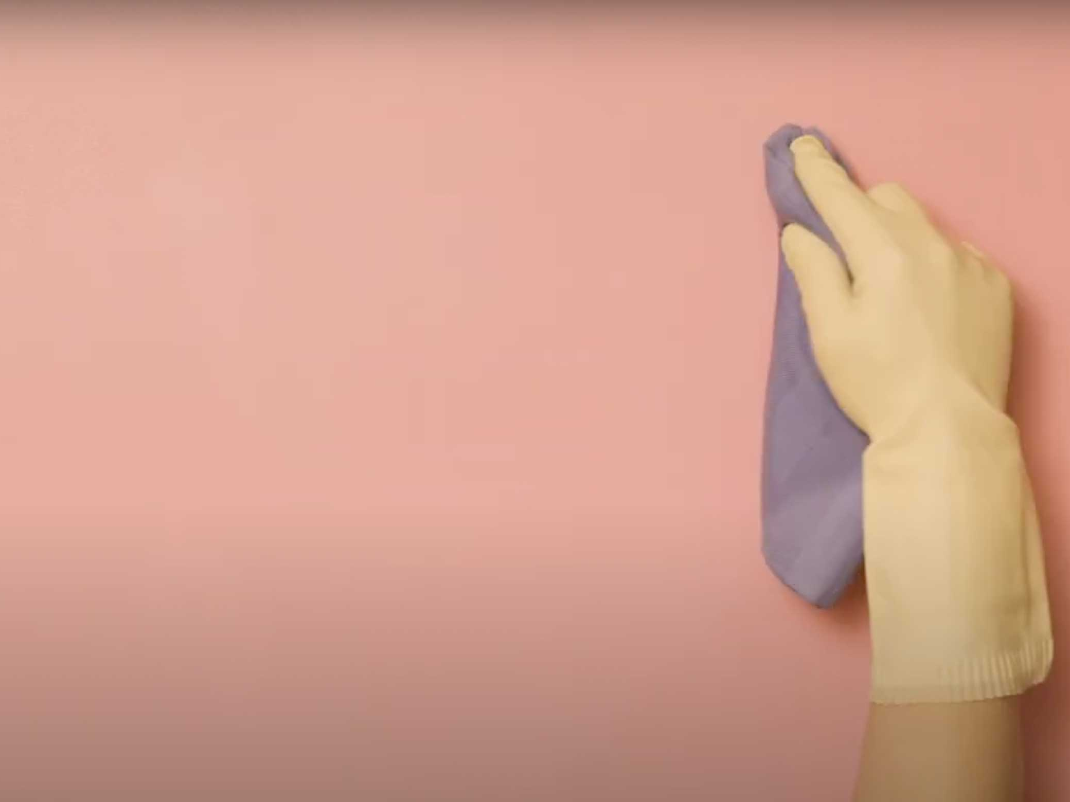 Bostik DIY Greece Tutorial How To Remove Blu Tack From Walls Step 4