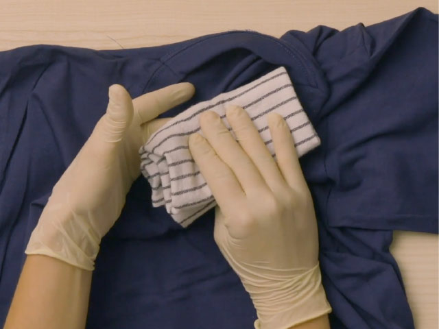 Bostik DIY Singapore How To Remove Super Glue From Clothes Step 3