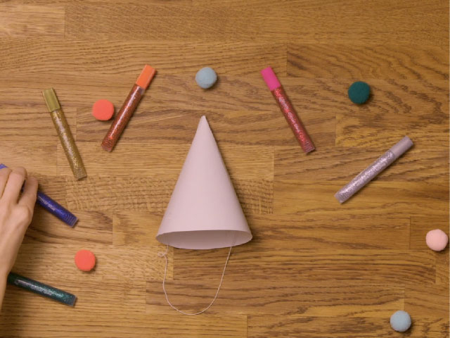 Bostik DIY Thailand how to use Glitter Glue step 1