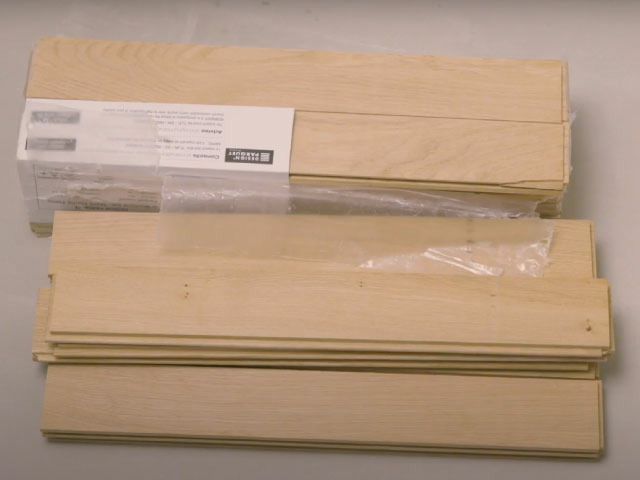 Bostik DIY France How to glue parquet step 1