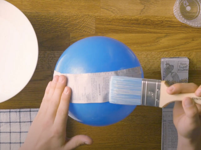 Bostik DIY Singapore How To Make Paper Maché Step 6