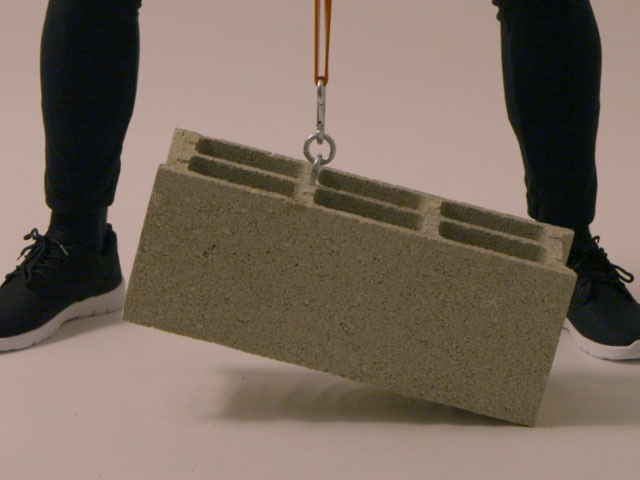 Bostik DIY Bulgaria How to repair rebuild a metal hook in cinder block step 4