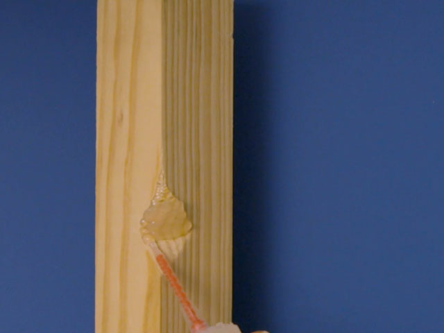 Bostik DIY Bulgaria how to repair wood with turbo inject step 2