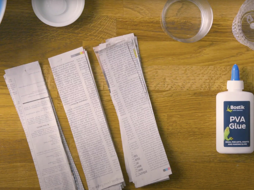 Bostik DIY Thailand How to Paper Mache step 1