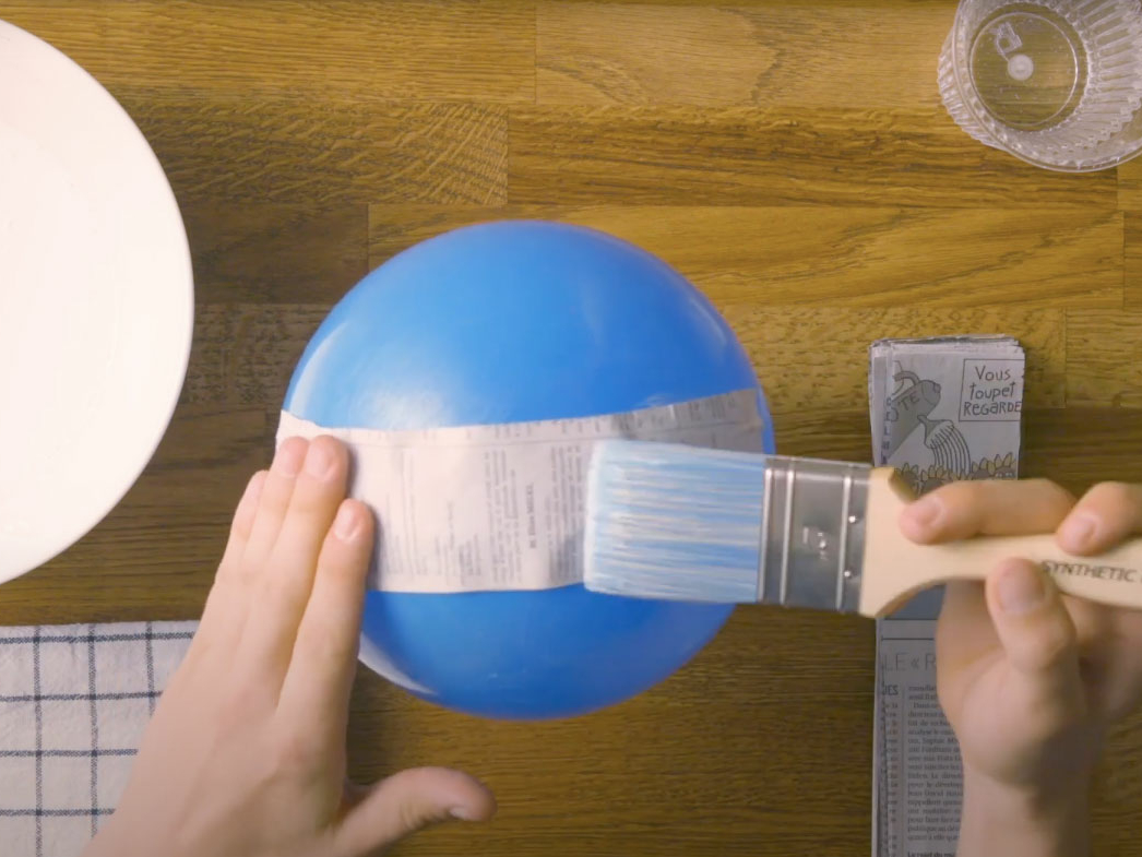 Bostik DIY Thailand How to Paper Mache step 4