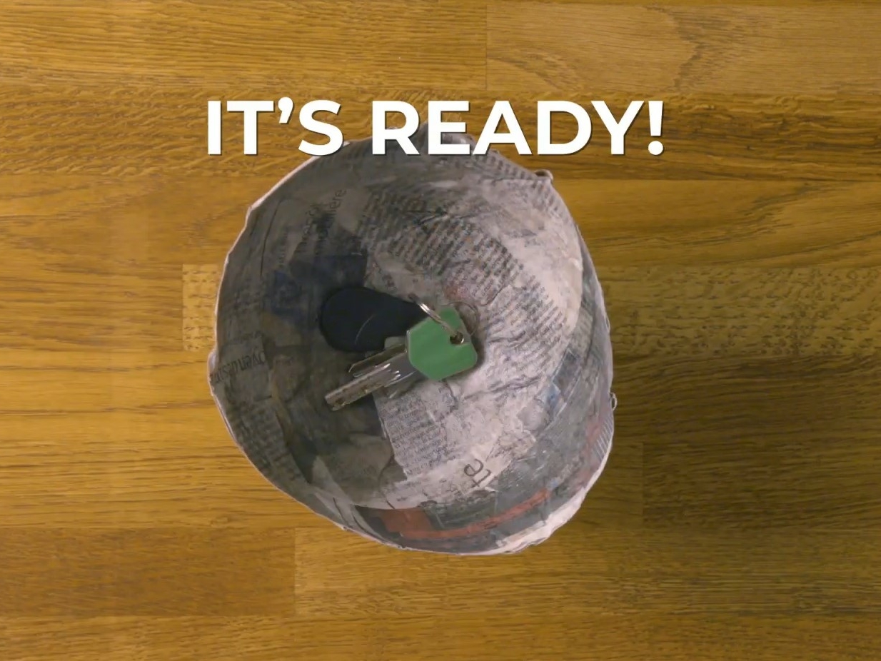 Bostik DIY Thailand How to Paper Mache step 8