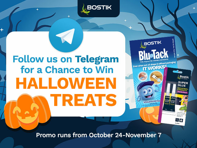 Bostik DIY Singapore Stationery Halloween Week Giveaway banner mobile
