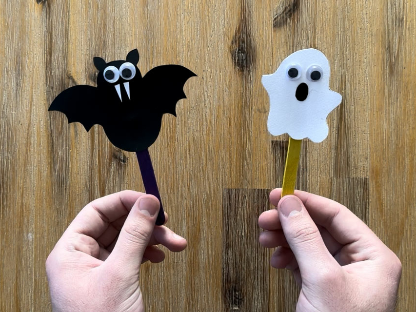 Bostik DIY South Africa Tutorial Halloween Stick Monsters Banner