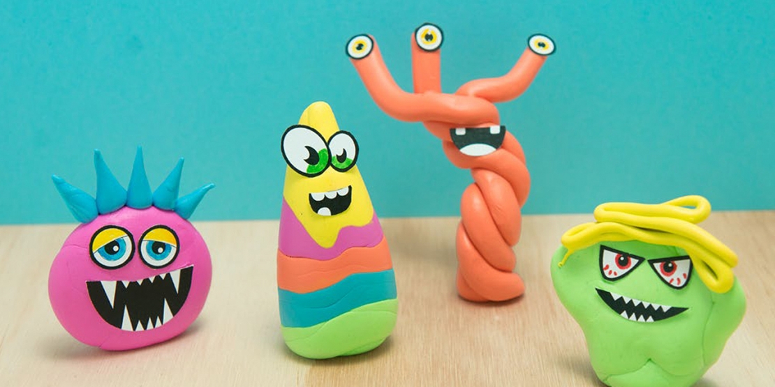 Bostik DIY Australia tutorial Monsters Banner