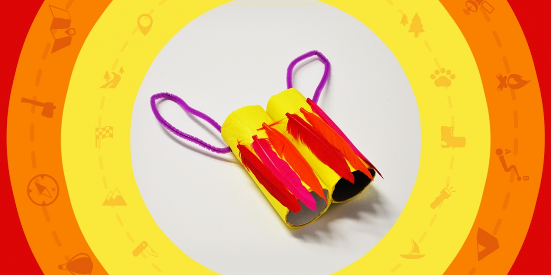 Bostik DIY Australia tutorial binoculars banner