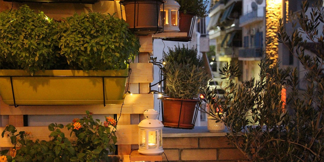 Bostik DIY Greece tutorial Balcony Garden banner