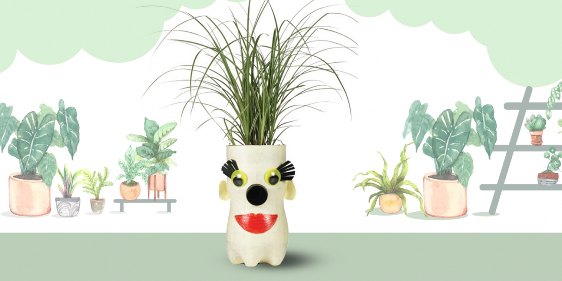 Bostik DIY Australia tutorial Recycled Planter banner