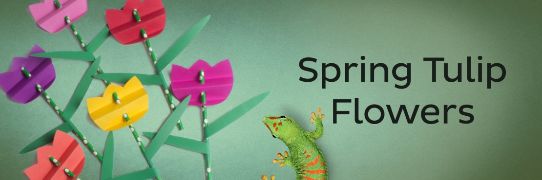 Bostik DIY South Africa Tutorial Spring Tulip Banner