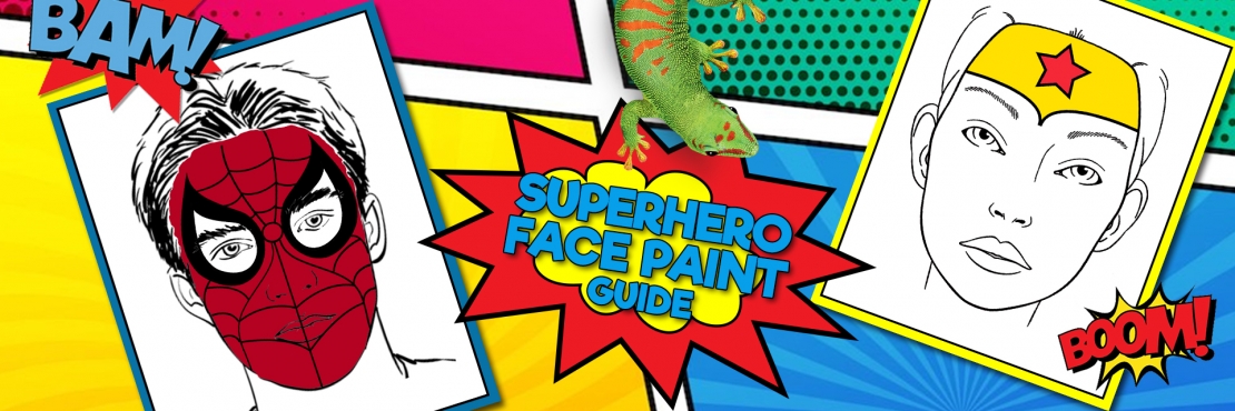 Bostik DIY South Africa Tutorial Superhero Facepaint banner