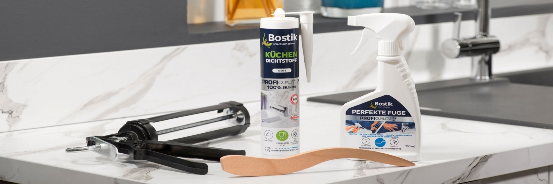 Bostik DIY Germany tutorial How to make kitchen seal banner image