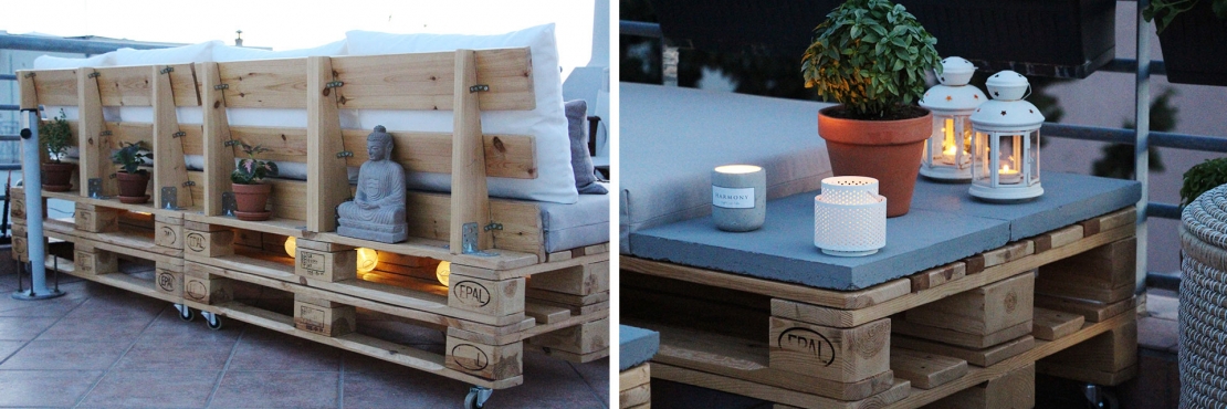 Bostik DIY Greece tutorial palet couch banner image