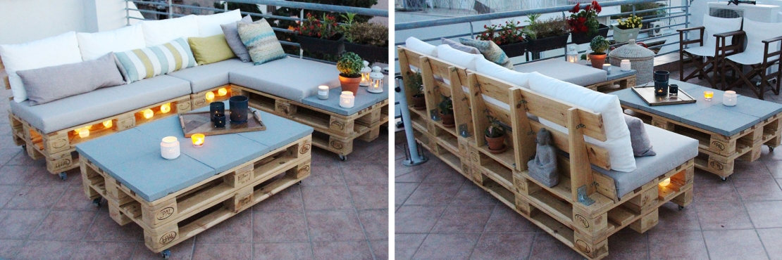 Bostik DIY Greece tutorial palet couch banner image