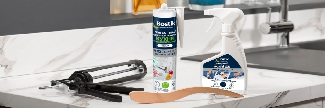 Bostik DIY Russia tutorial how to make a kitchen seal banner image 