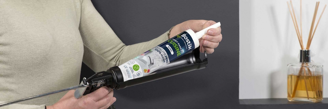 Bostik DIY Ukraine tutorial How to prepare sealant cartridge banner image