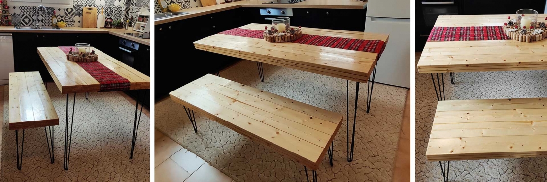 Bostik DIY Greece tutorial kitchen table banner image