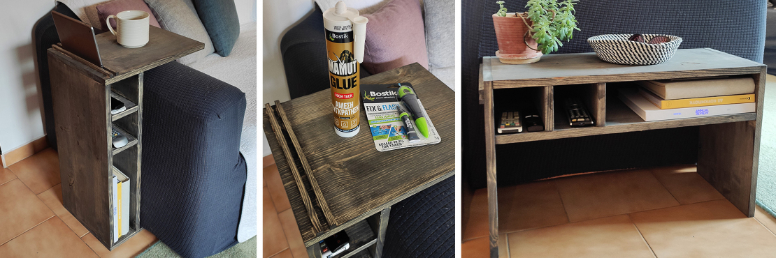 Bostik DIY Greece tutorial living room table banner image