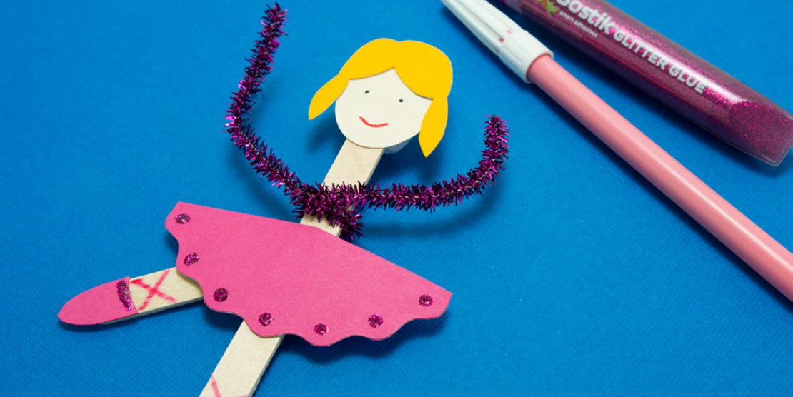 Bostik DIY Hong Kong Tutorial Ballerina Banner