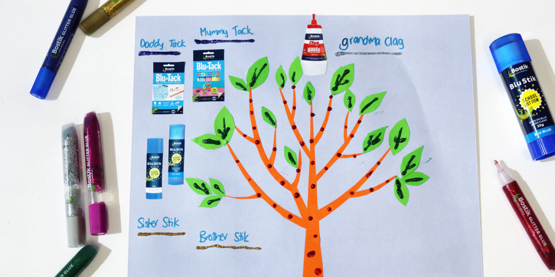 Bostik DIY Hong Kong Tutorial Family Tree Cover
