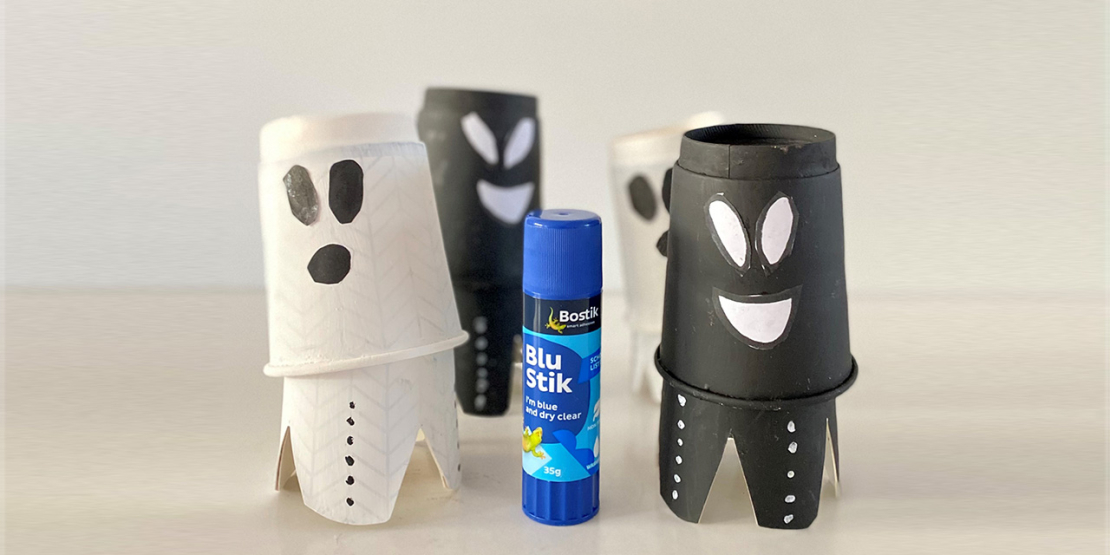 Bostik Australia DIY Bobbing Ghosts Banner