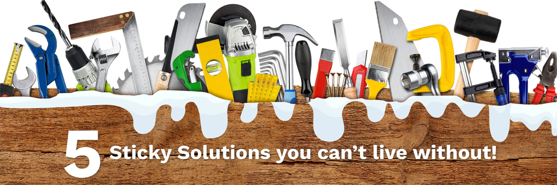 Bostik DIY South Africa News 5 Sticky Solutions you can't live without banner image