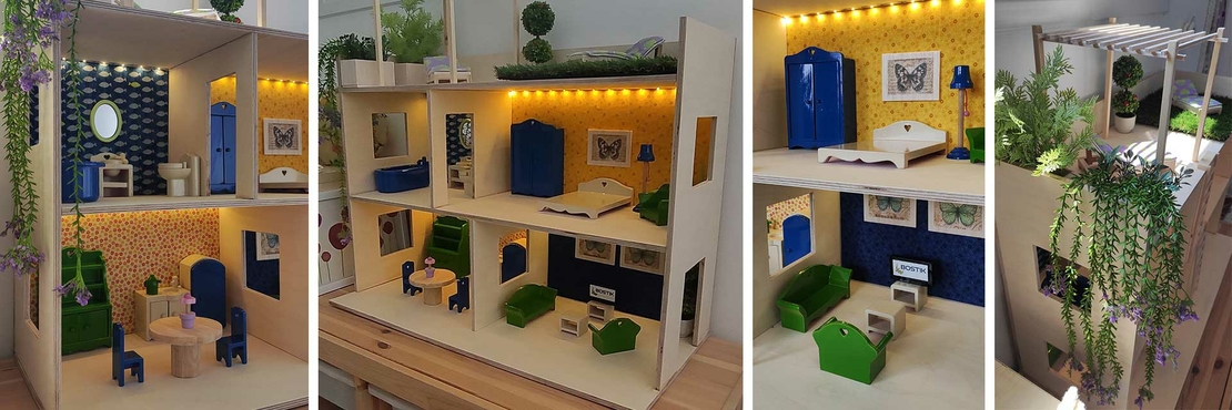 Bostik DIY Greece tutorial doll  house step banner image