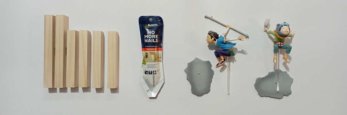 Bostik DIY Philippines tutorial How to Create Unique Action Figure Bookends with No More Nails banner