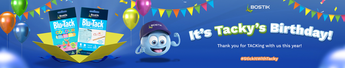 Bostik DIY Malaysia Stationery BluTack 53rd birthday teaser image