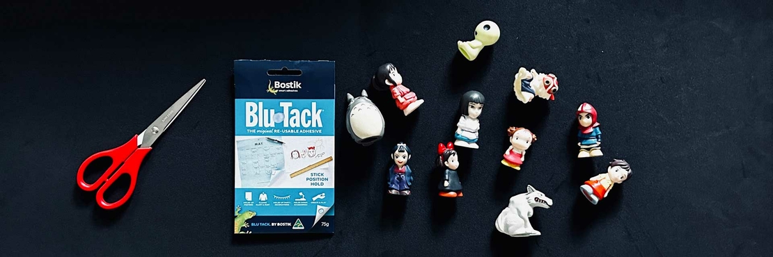 Bostik DIY Philippines tutorial Shelf Display with Blu Tack banner image