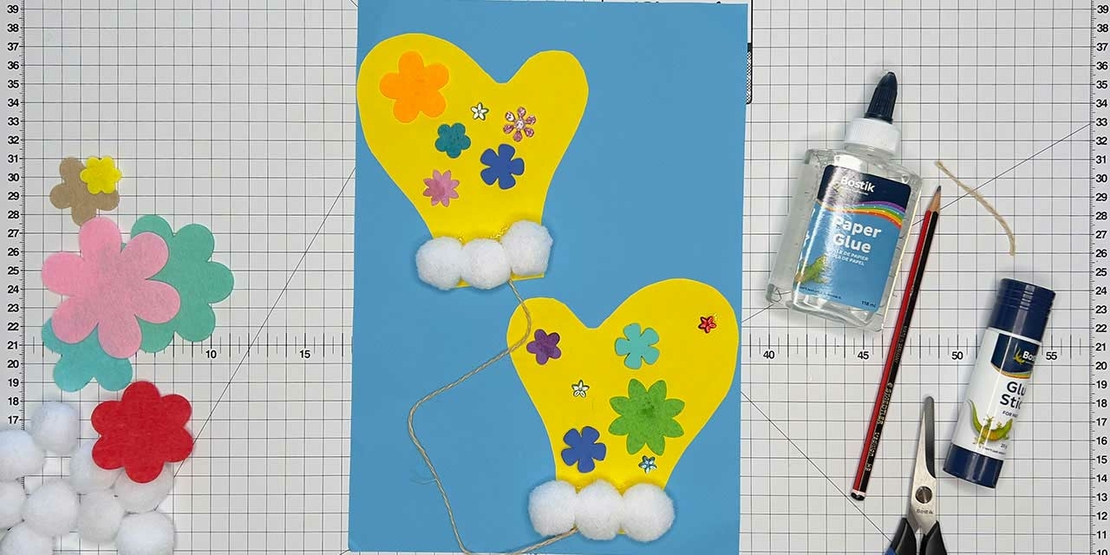 Bostik DIY South Africa Tutorial Mitten Banner