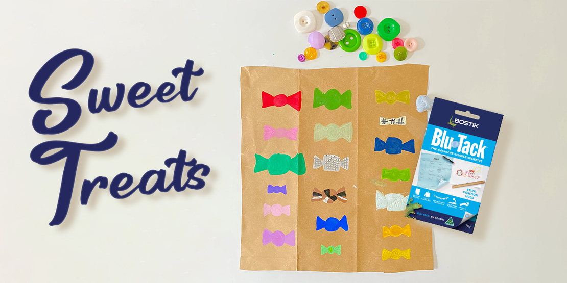 Bostik DIY Australia Sweet Treats Project Blu Tack