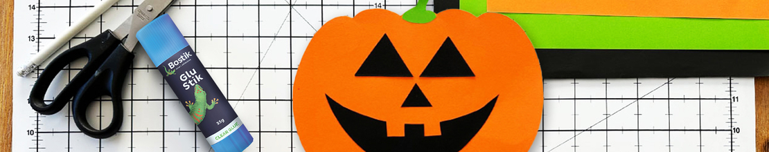 Bostik DIY Hong Kong Tutorial Halloween Pumpkin Banner