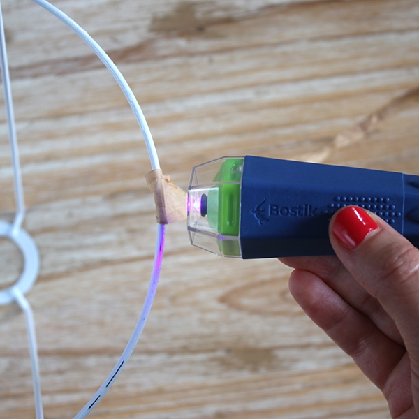 tuto lampe raphia étape 4