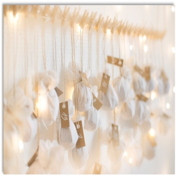 Bostik DIY Tutorial Bohemian Advent Calendar step 8