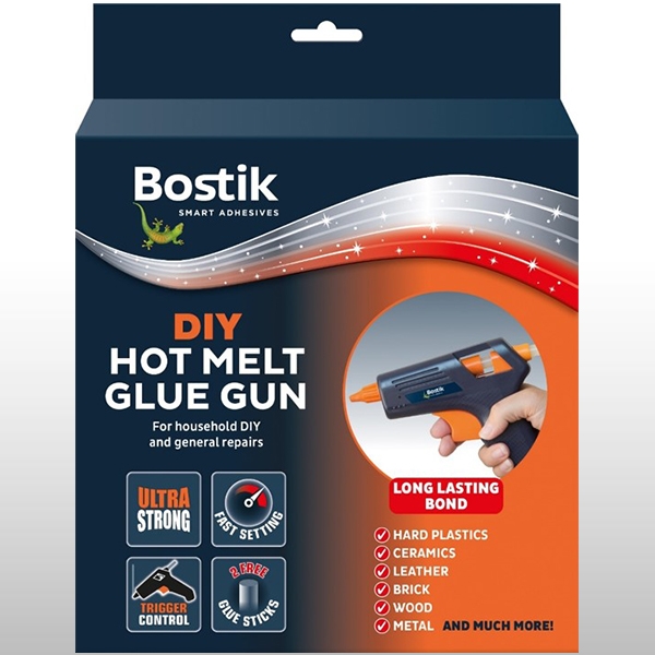 Bostik DIY Hot Melt Glue Gun United Kingdom Packshot