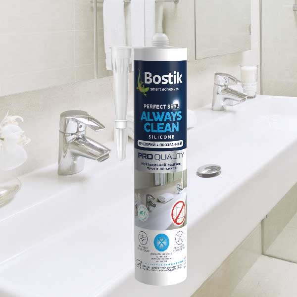 Bostik DIY Ukraine Perfect Seal always clean