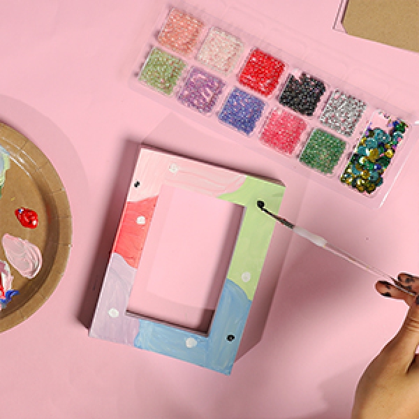 DIY Bostik Indonesia tutorials Wall Art project step 2