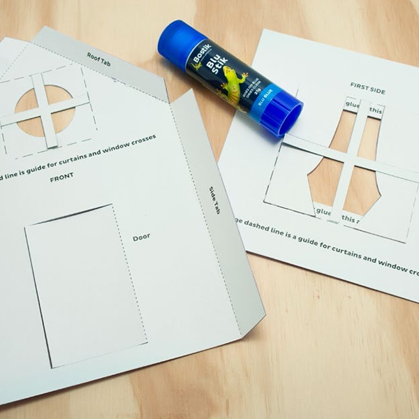Bostik DIY Australia Tutorial House step 3