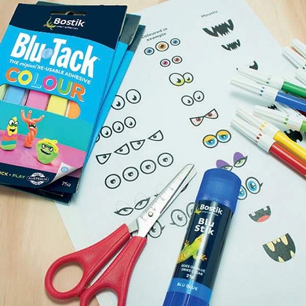 Bostik DIY Australia tutorial Monsters Step 1