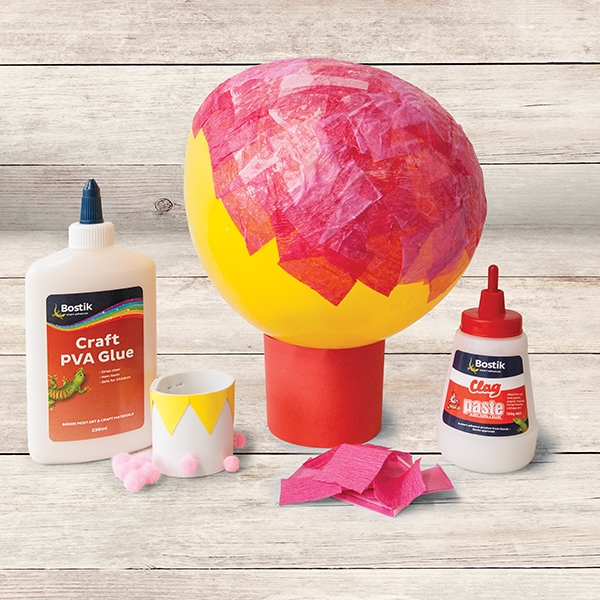 Bostik DIY Australia tutorial hot air balloon step 2