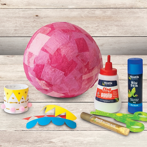 Bostik DIY Australia tutorial hot air balloon step 3