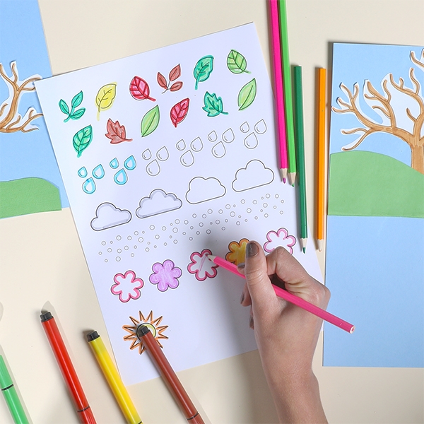 Bostik DIY Australia tutorials weather tree step 3