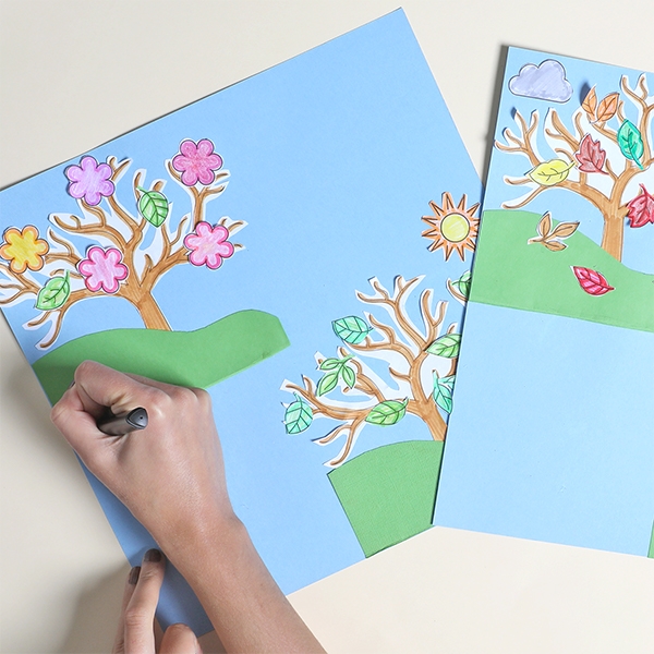 Bostik DIY Australia tutorials weather tree step 4