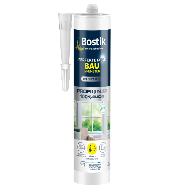 Bostik DIY Germany Sealing Perfekte Fuge Bau und Fenster transparent product image
