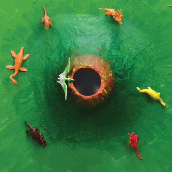 Bostik DIY tutorial Australia Erupting Volcano Step 7